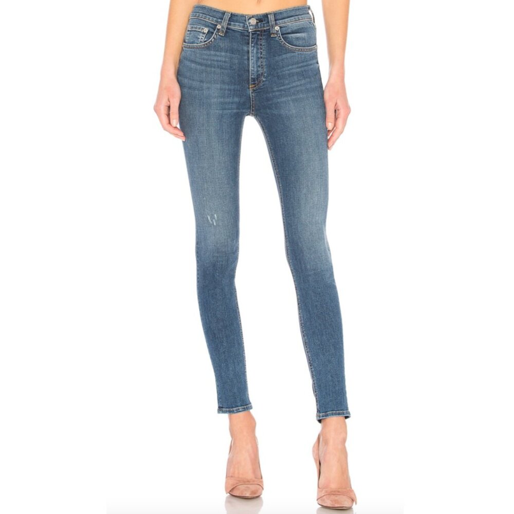 Rag & Bone - High Rise Skinny Jeans